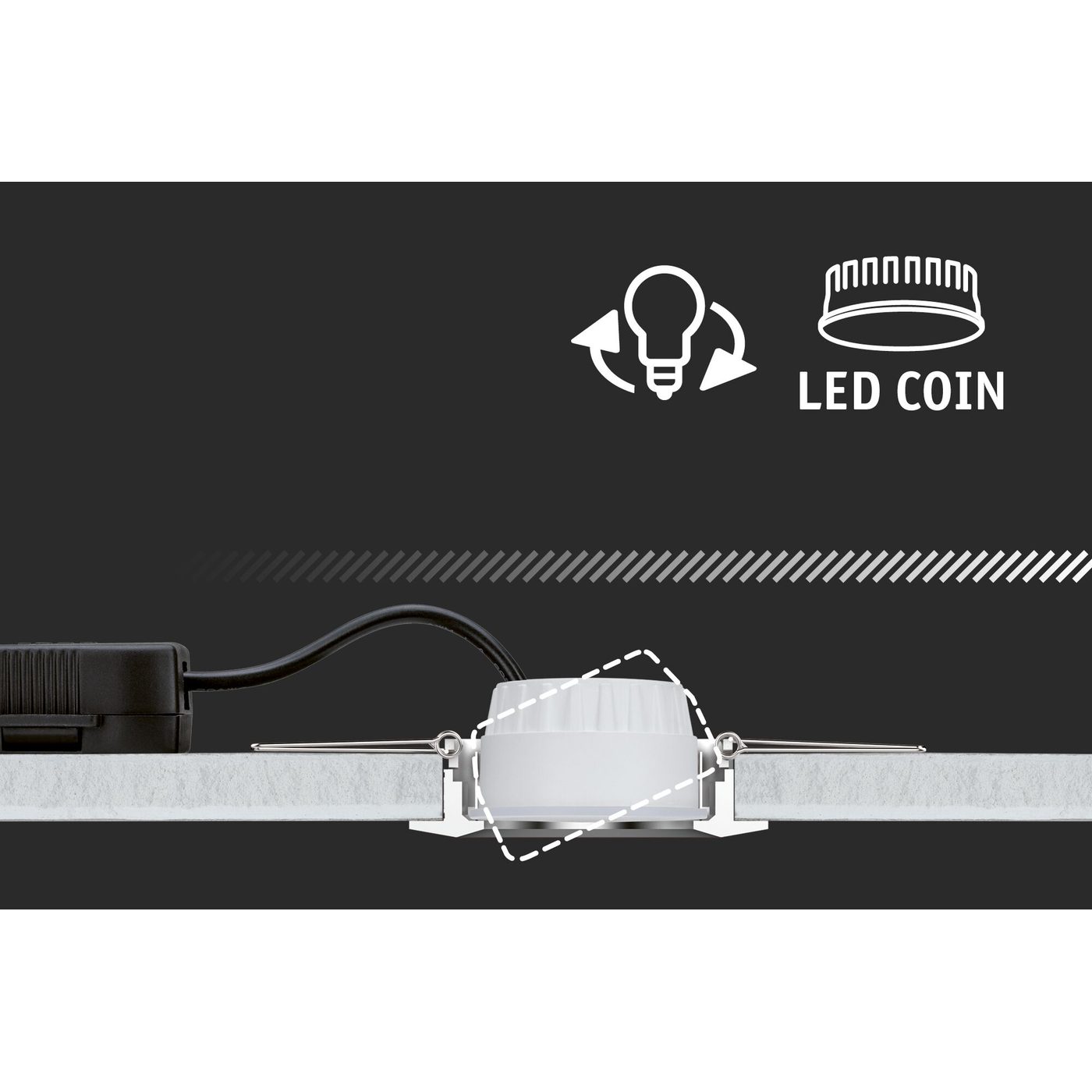 LED-modul Paulmann Nova Plus Coin Reflector