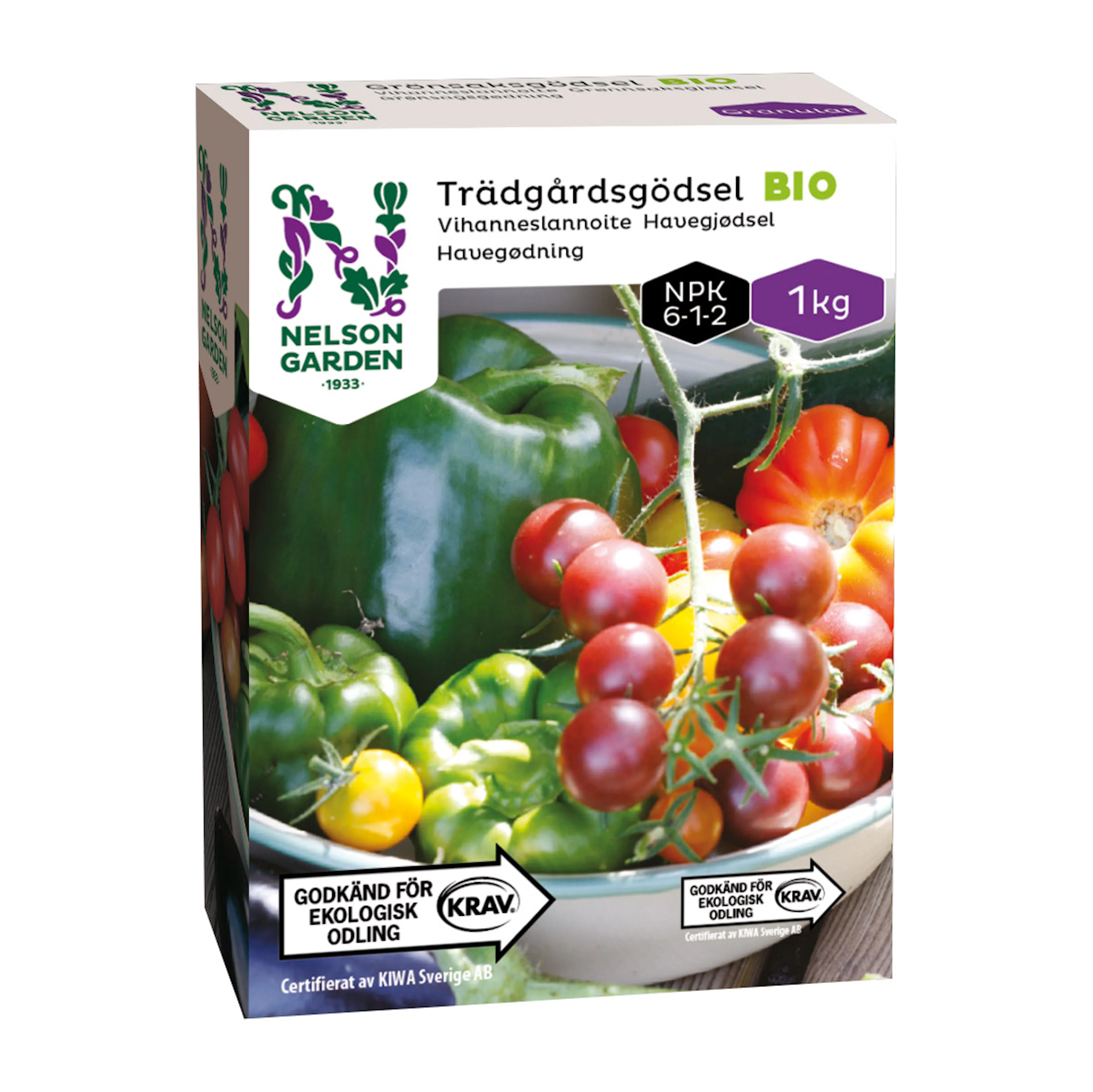 Trädgårdsgödsel Nelson Garden KRAV 1 kg