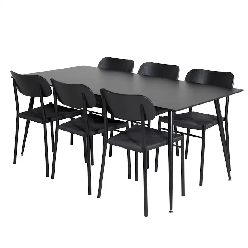 Matgrupp Venture Home Silar med 6st Polly Stolar