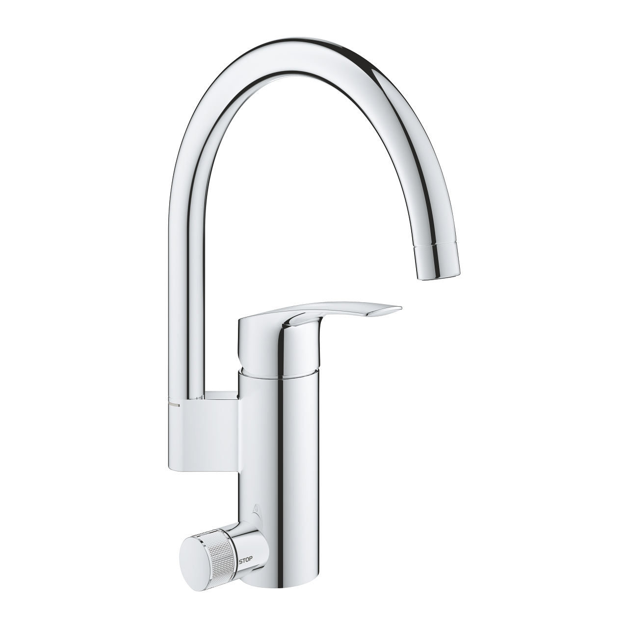 Köksblandare Grohe Eurosmart 31786 Engreppsblandare Diskmaskinsavstängning & Svängbar Pip