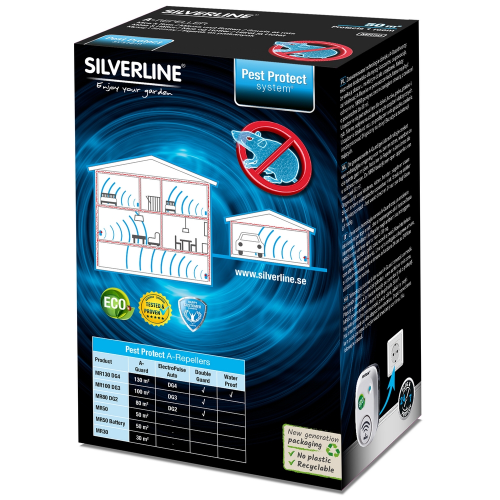 Avskräckare Silverline Mus och Råtta Mr50