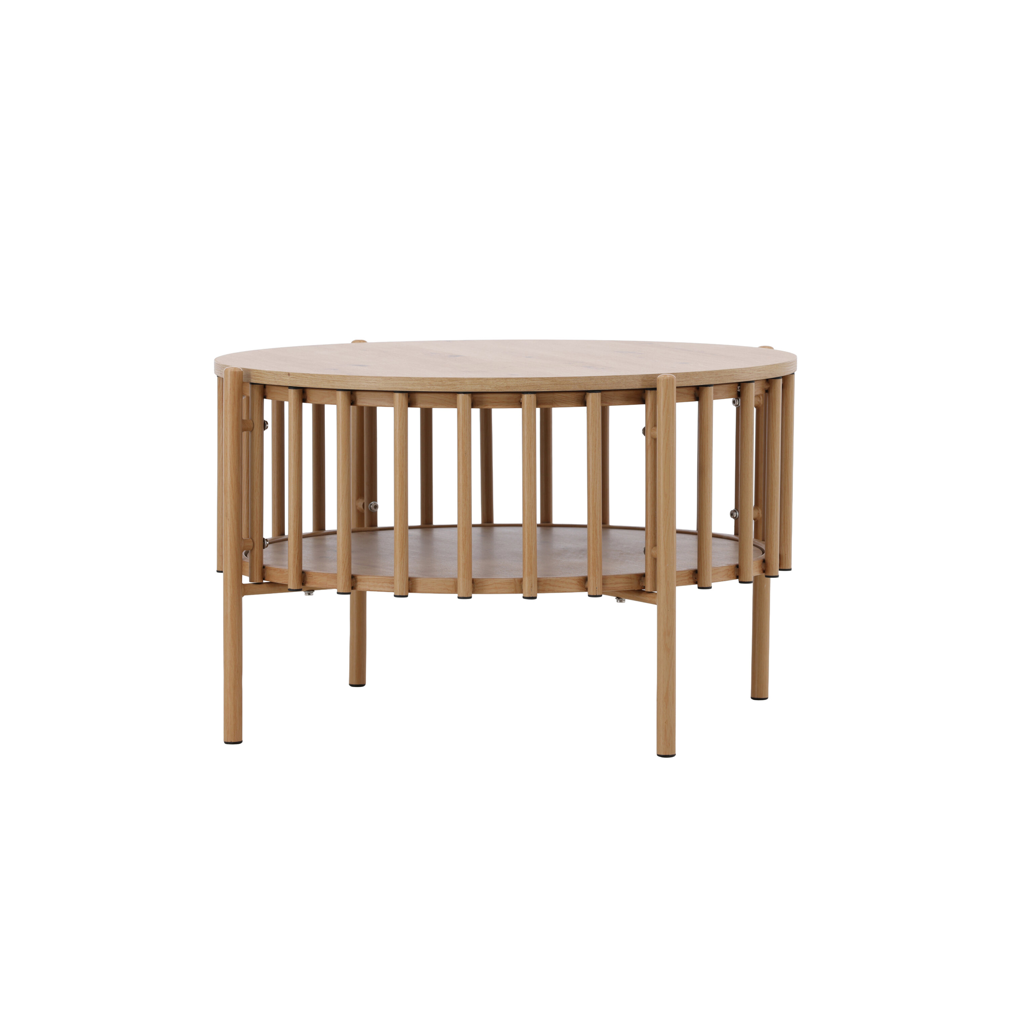 Soffbord Venture Home Rubbo Ø80x50 cm med Förvaring