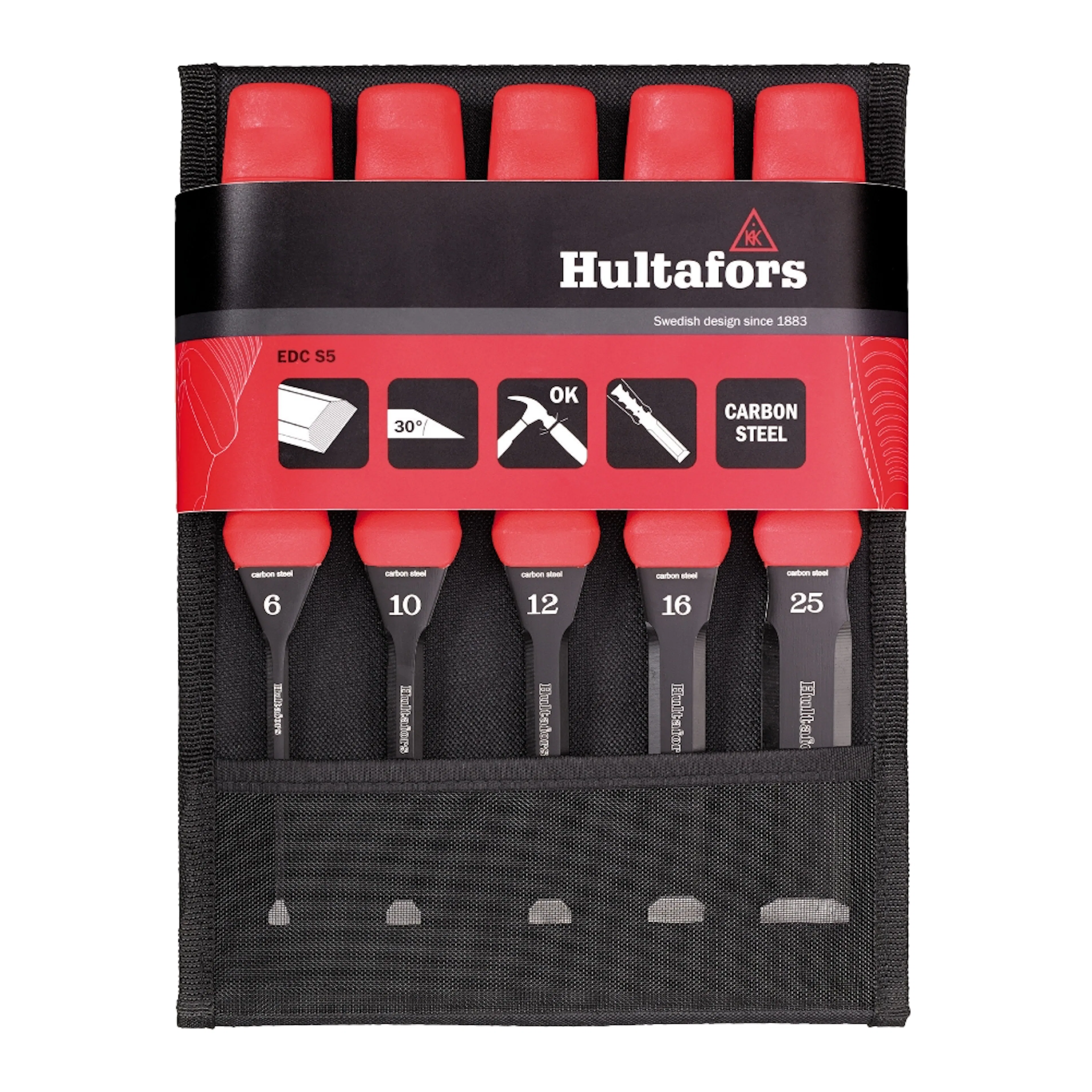 Stämjärnsats 5 Del Hultafors