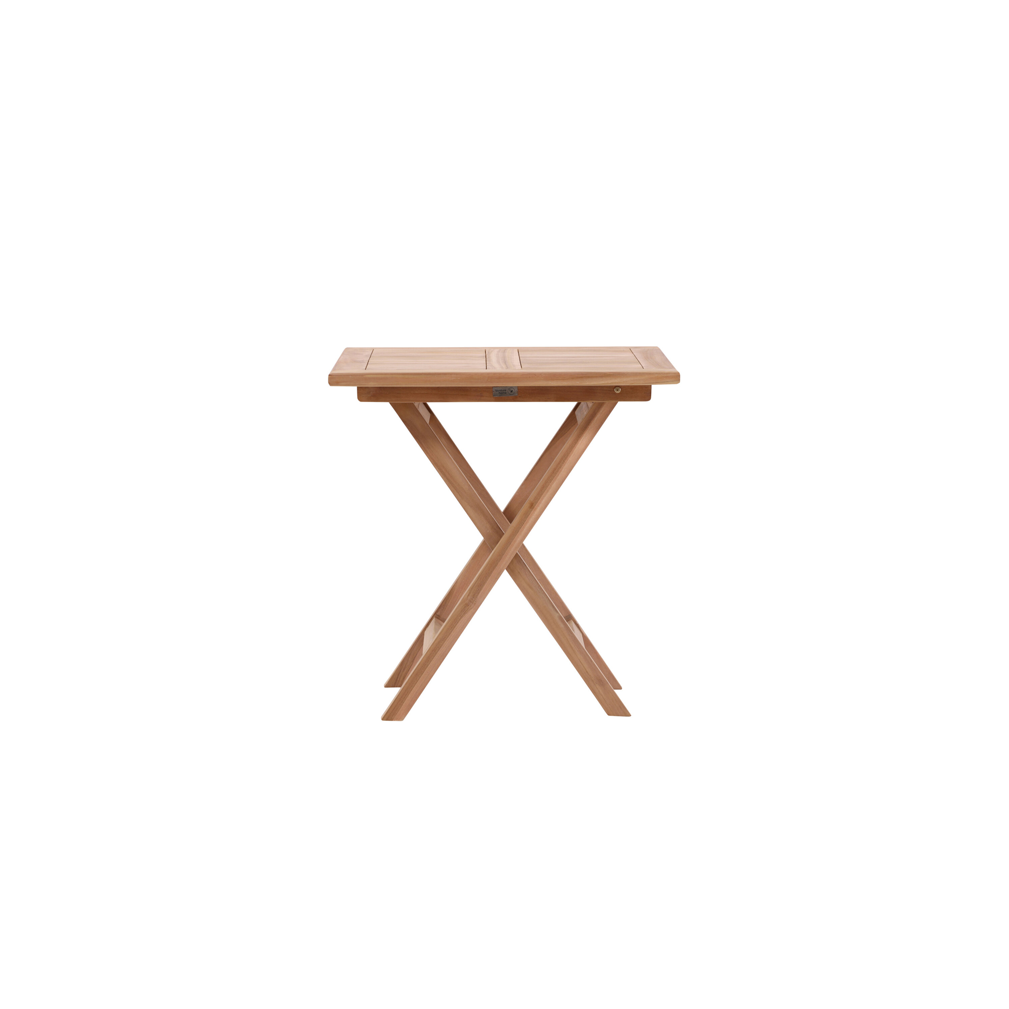 Cafébord Venture Home Kenya Teak Fällbart 70x70