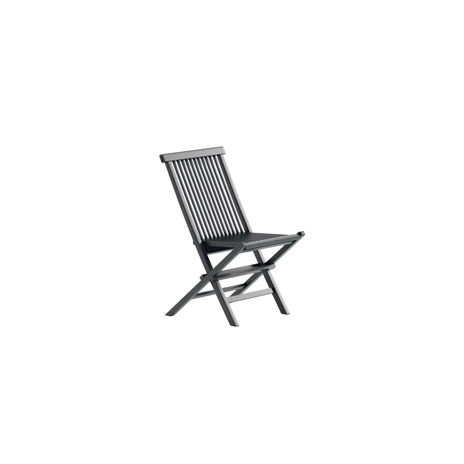 Matstol Venture Home Kenya Svart Teak Fällbar