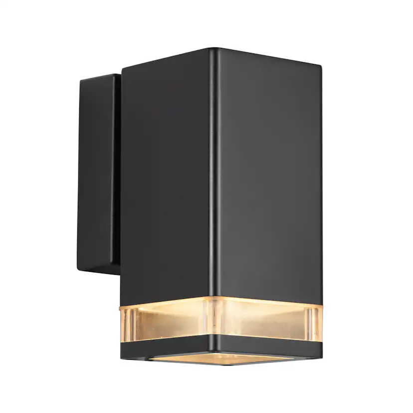 Vägglampa Nordlux Elm Svart Utebelysning Vägg