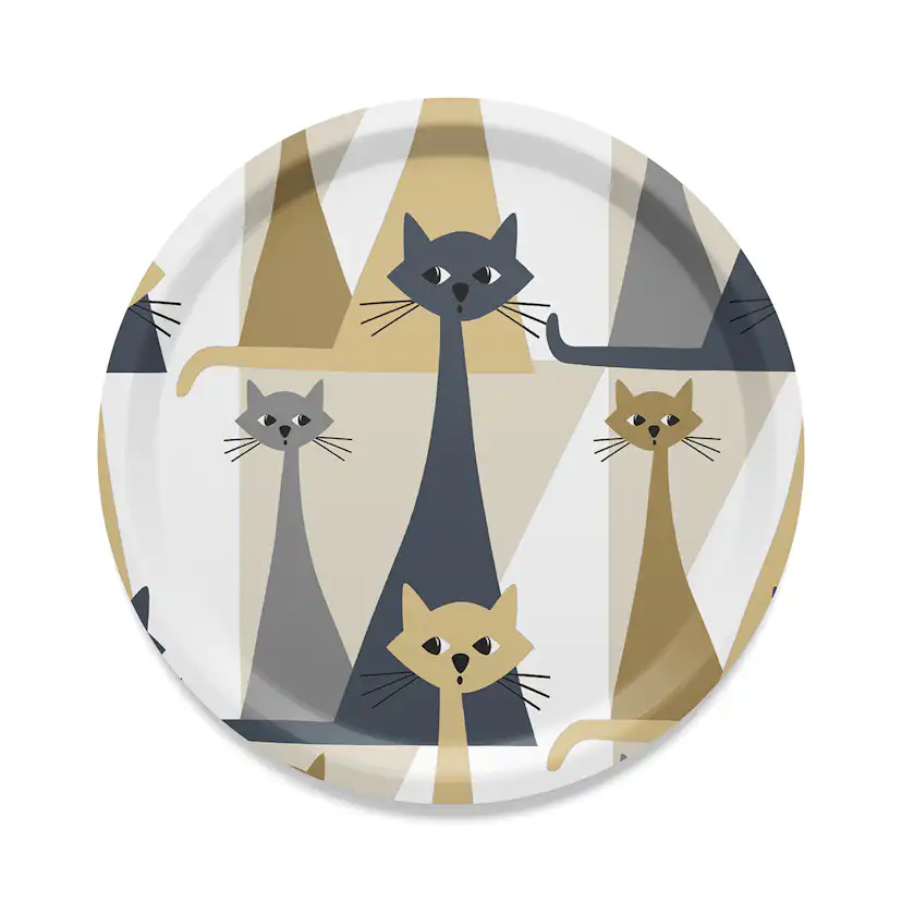 Bricka Arvidssons Textil Kitty Rund