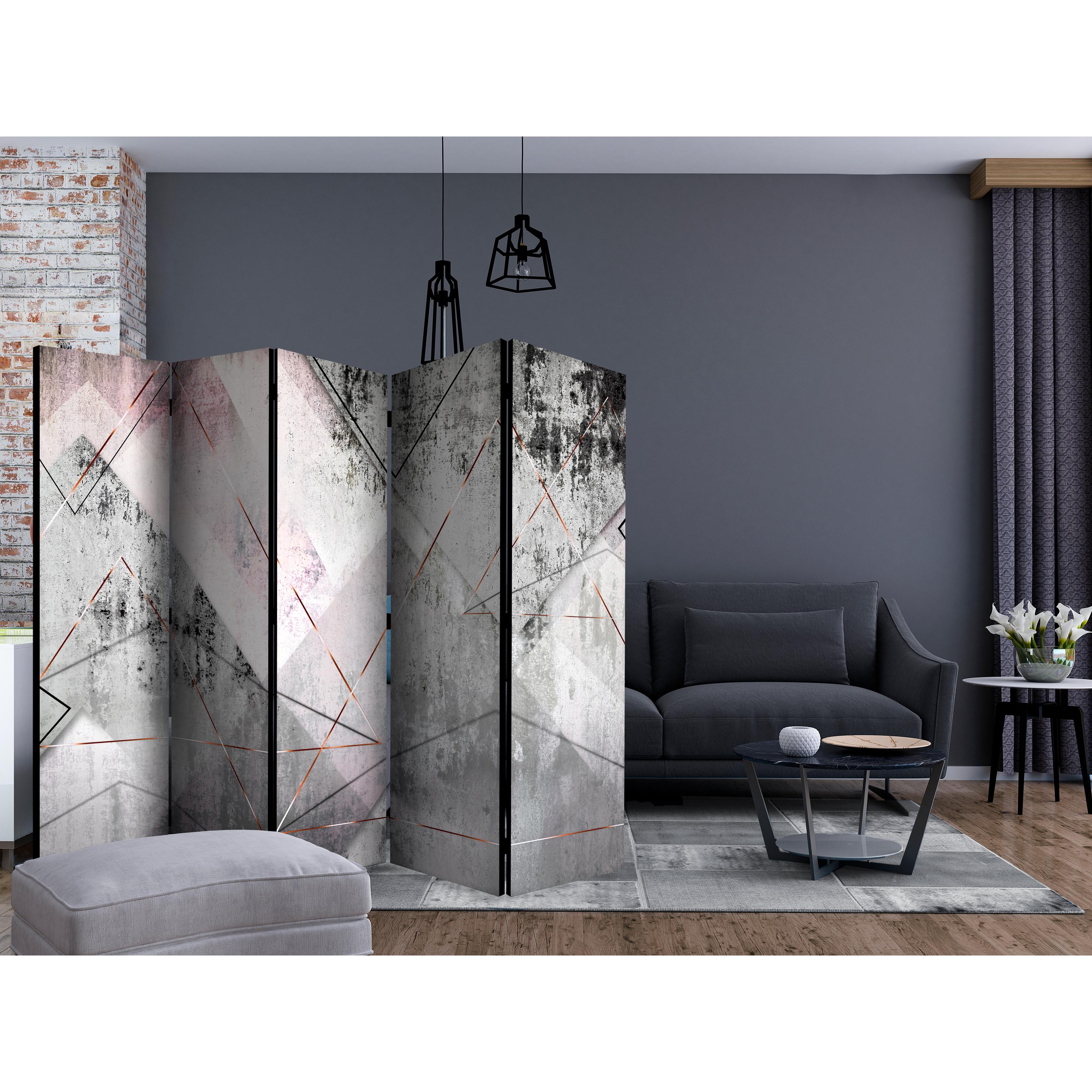 Rumsavdelare Arkiio Triangular Perspective II 225x172 cm