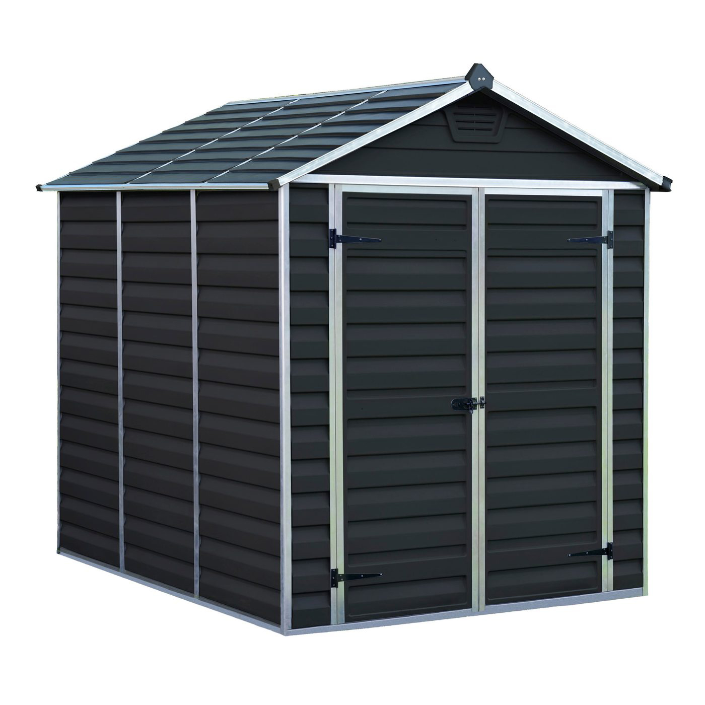 Vedskjul Canopia by Palram Skylight 4,2 m² Antracitgrått Redskapsskjul