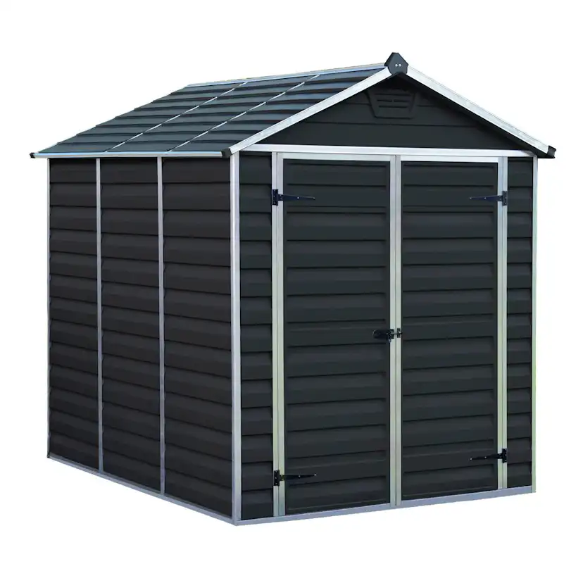 Vedskjul Canopia by Palram Skylight 4,2 m² Antracitgrått Redskapsskjul
