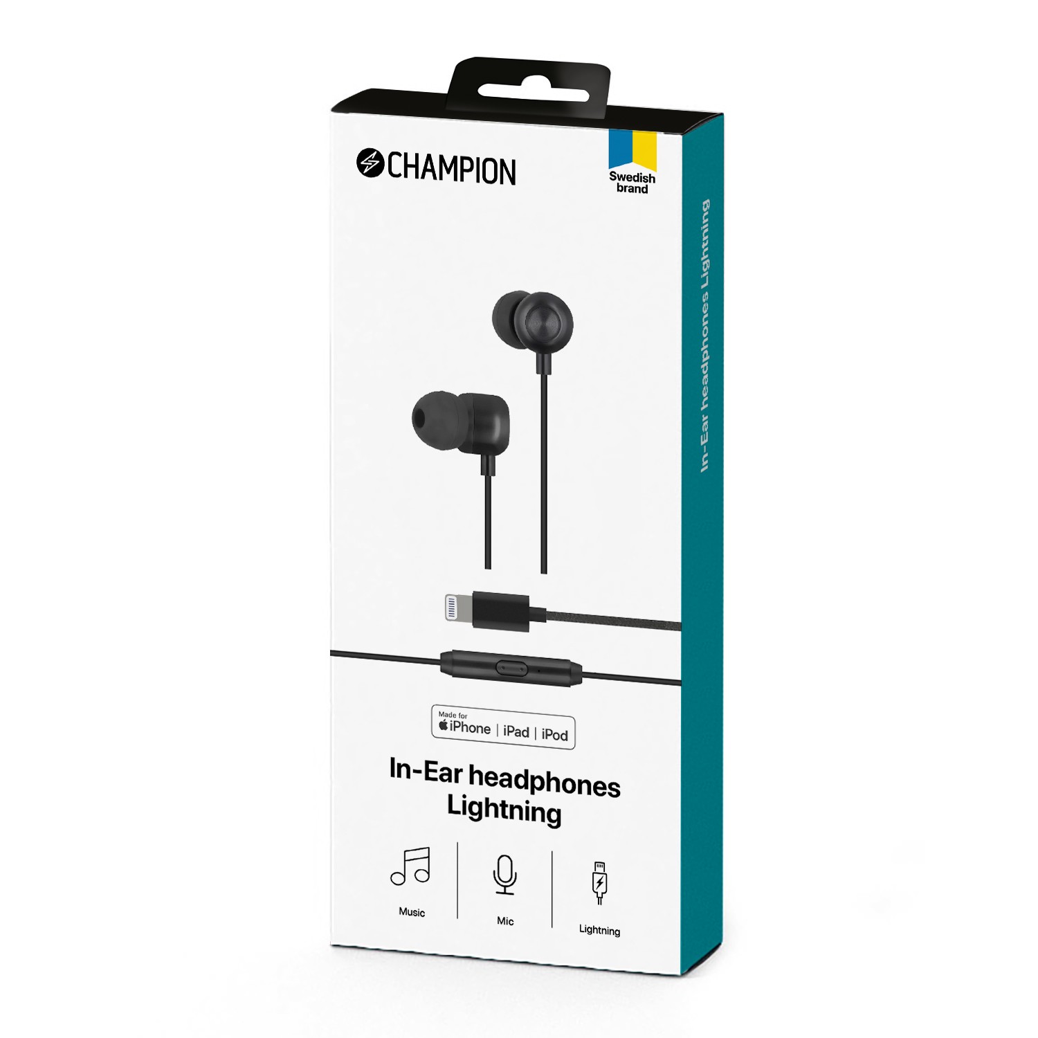 Hörlurar Champion In-Ear Lightning