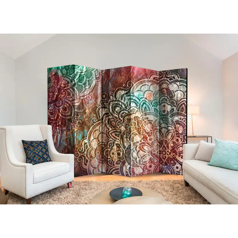 Rumsavdelare Arkiio Mandala Copper Garden II 225x172 cm