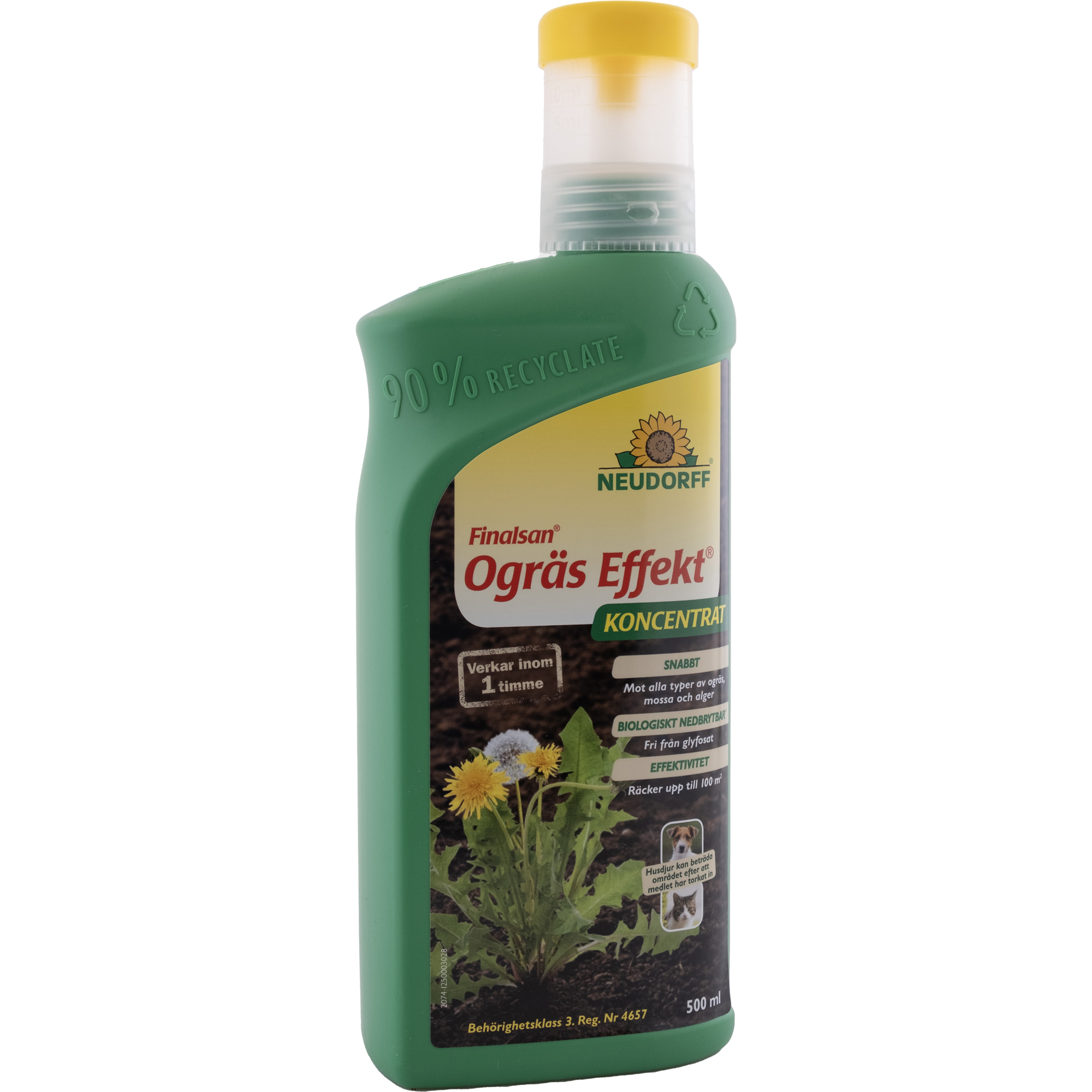 Ogräsbekämpning Neudorff Effekt 500ml Koncentrat för Odling & Trädgård