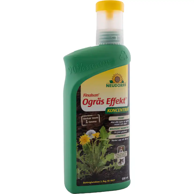 Ogräsbekämpning Neudorff Effekt 500ml Koncentrat för Odling & Trädgård