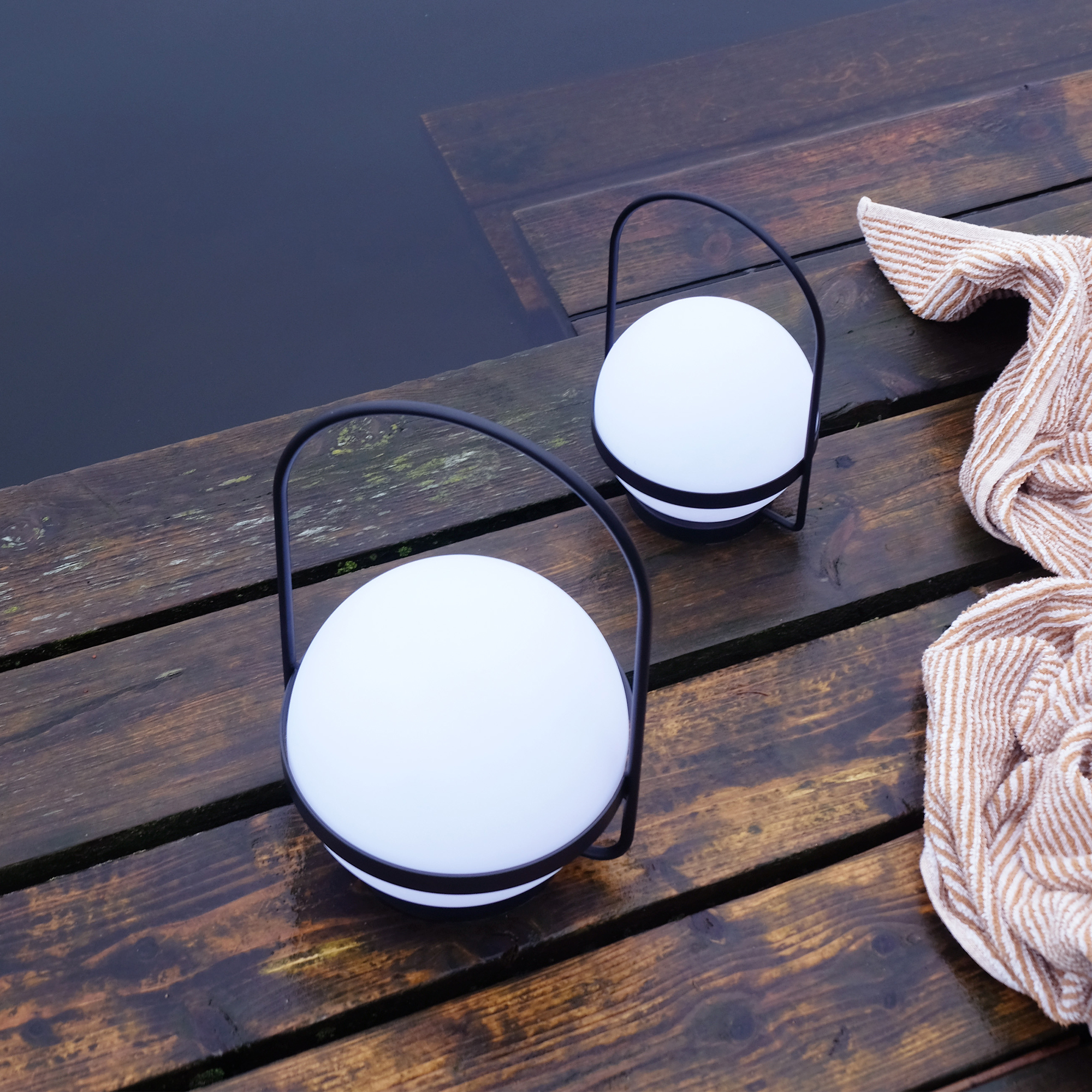 Solcellslampa Dyberg Larsen Summer LED-Lampa Uppladdningsbar D15