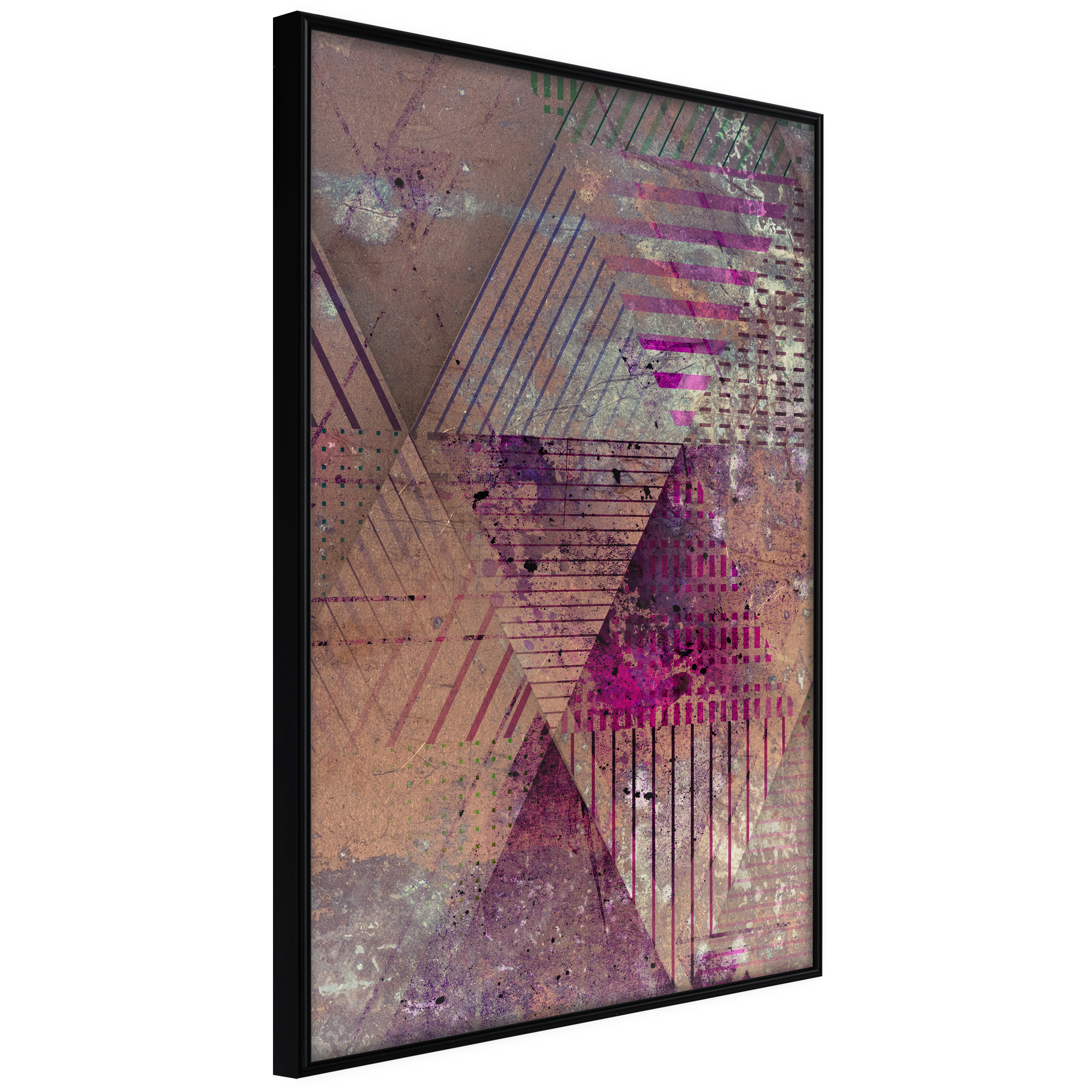 Affisch - Autumn Abstraction [Poster] 30x45 Svart ram, 30x45 cm