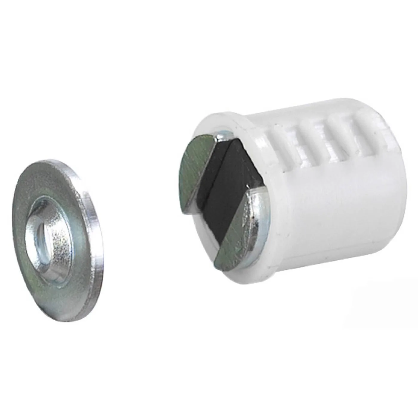 Magnetlås Millers Runt Plast Ø12 mm