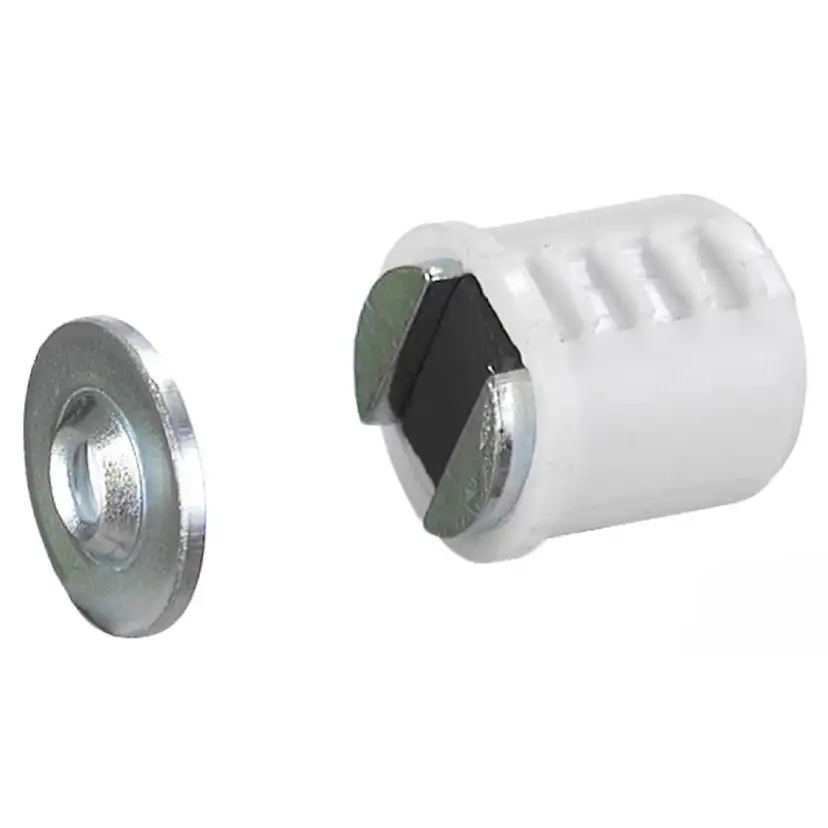 Magnetlås Millers Runt Plast Ø12 mm