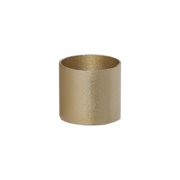 Ljusmanschett Star Trading Accessorize 2 cm 7-pack Guld