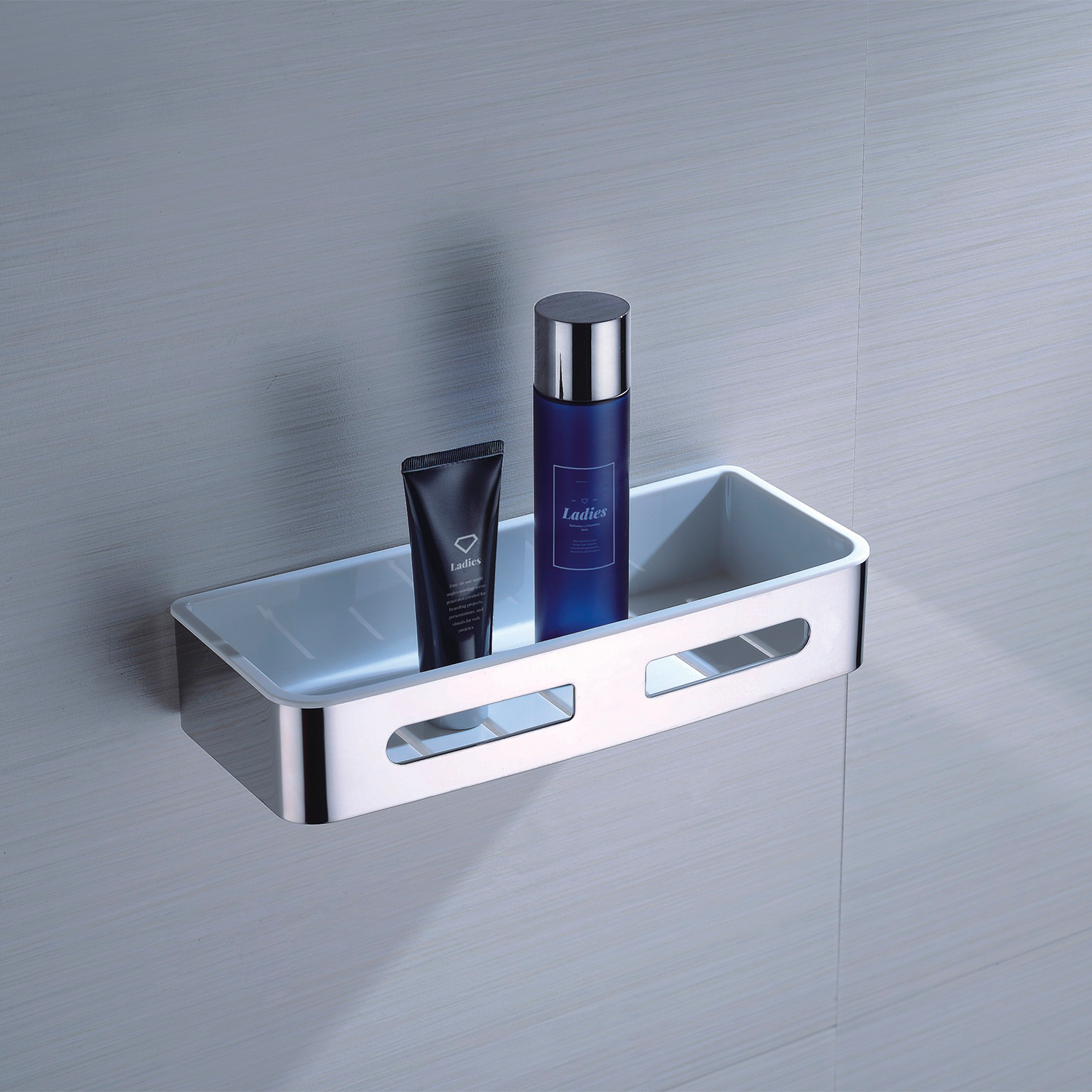 Schampohylla Strand Stainless Kullavik rektangulär KUL-502
