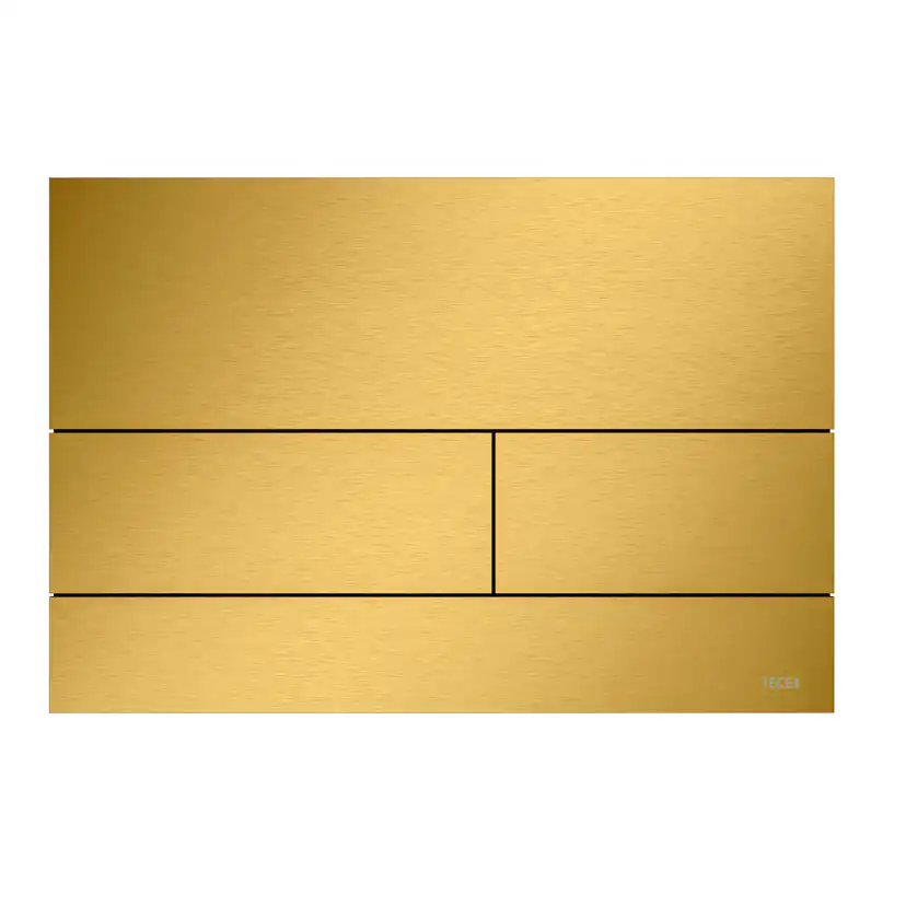 Spolknapp TECE Square PVD-Belagd Extra Platt Design