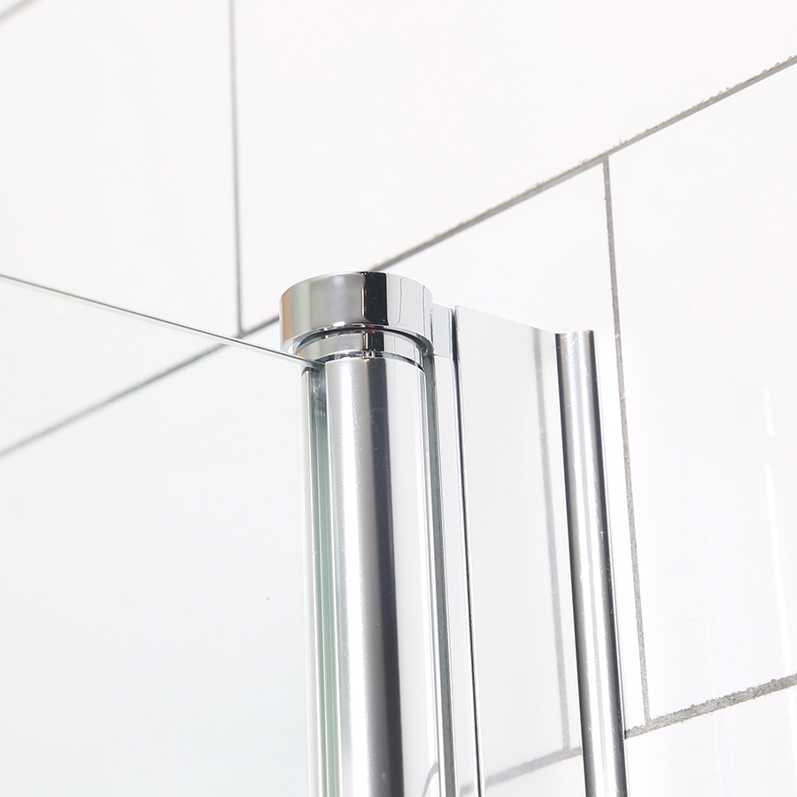 Duschdörr Bathlife Mångsidig Rak Dörr + Rak Dörr Mellan Vägg