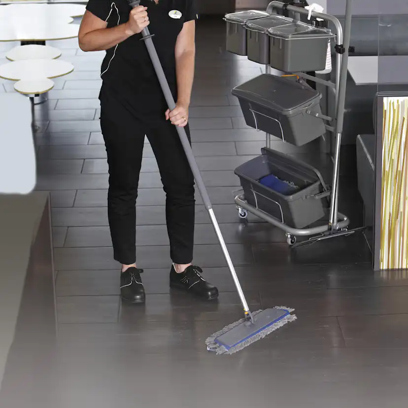 Mopp Vikan Mopp Kardborrband Grå 40 cm