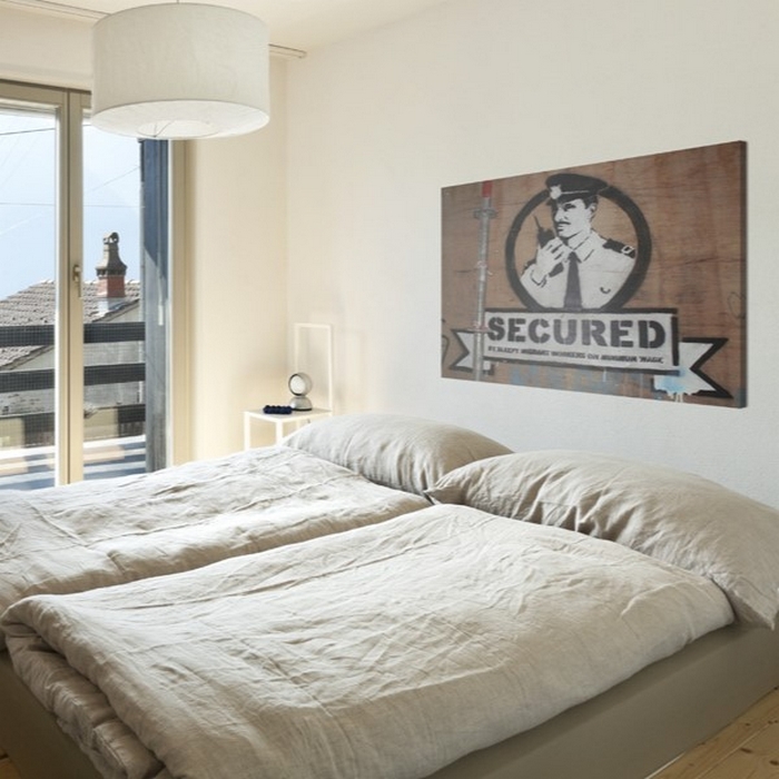 Tavla Arkiio Secured Banksy 60x40