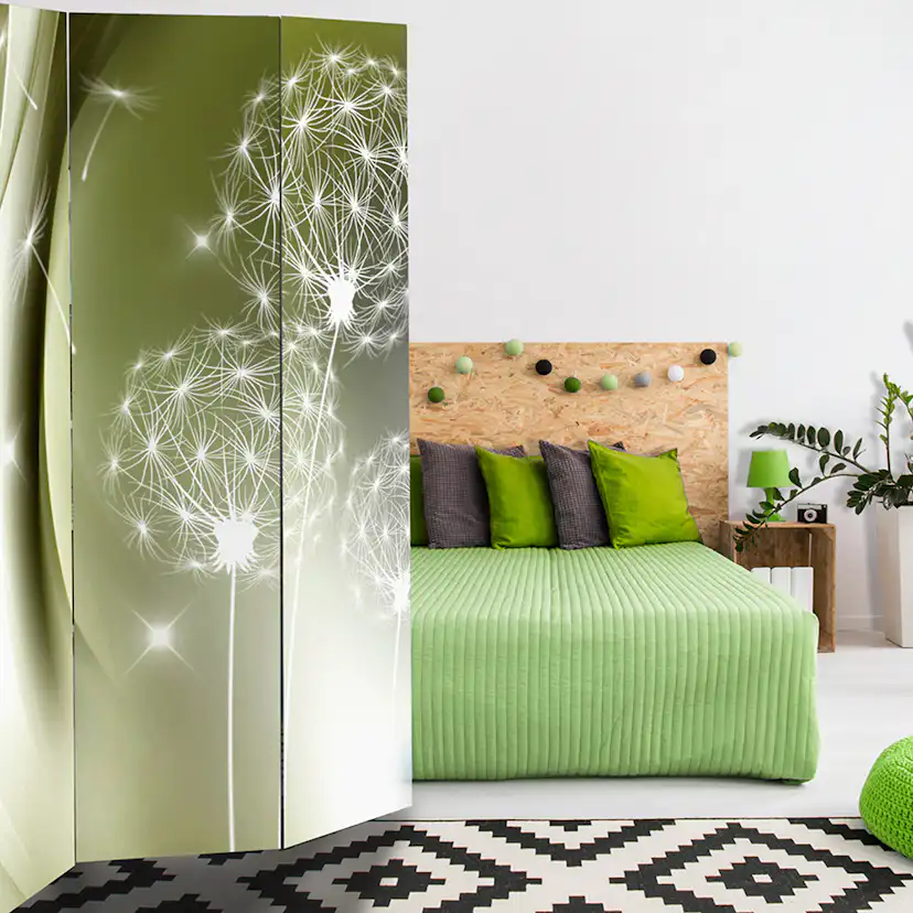 Rumsavdelare Arkiio Green Gentleness 135x172 cm