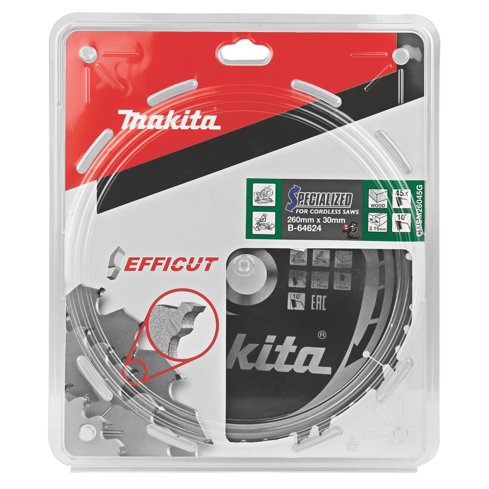 Sågklinga Makita B-64624 45T