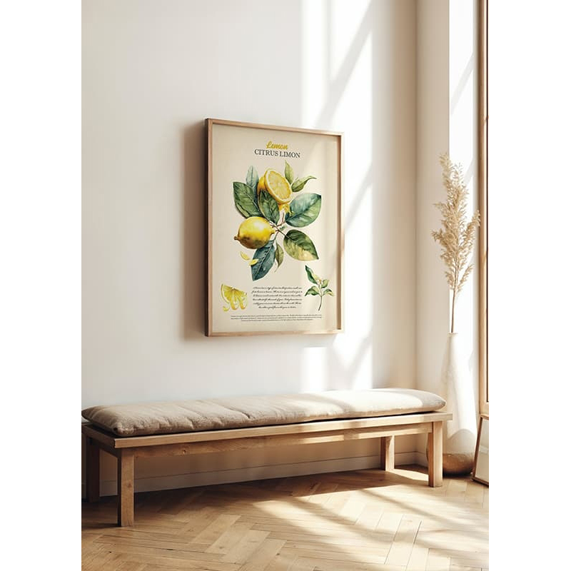 Poster Gallerix Lemon Citrus Limon
