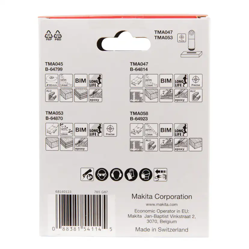 Sågbladssats Makita B-67480 Starlock Longlife