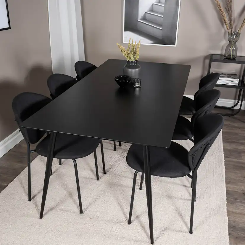 Matgrupp Venture Home Silvia med 6 Valor Stolar