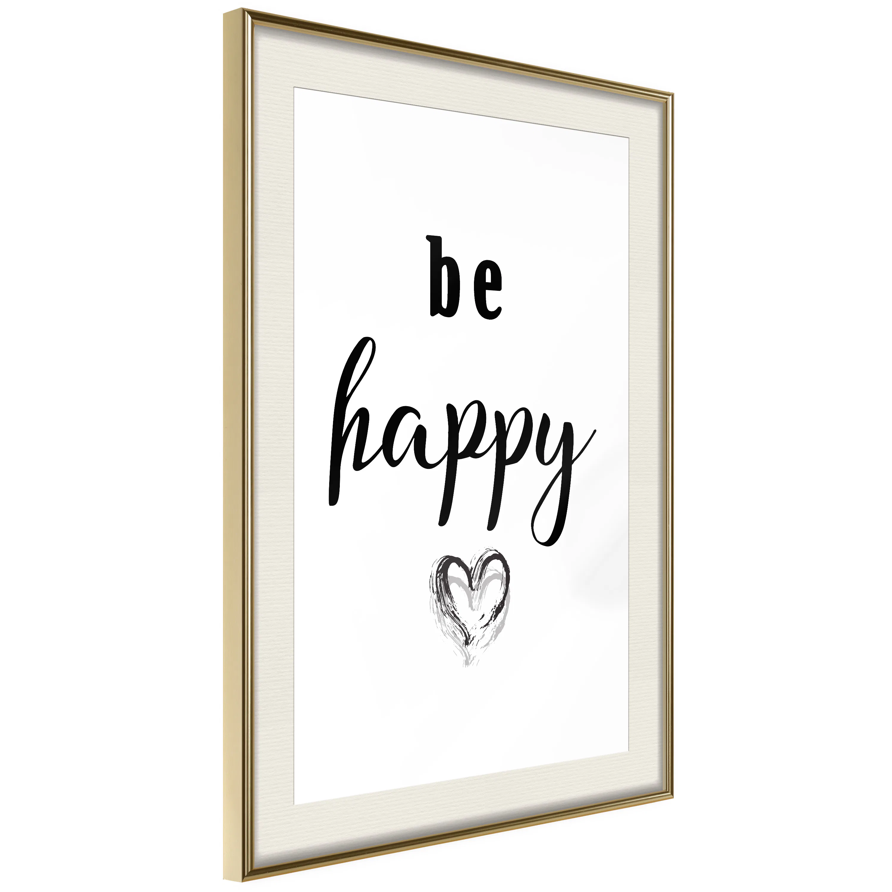 Poster Artgeist Affisch Be Happy