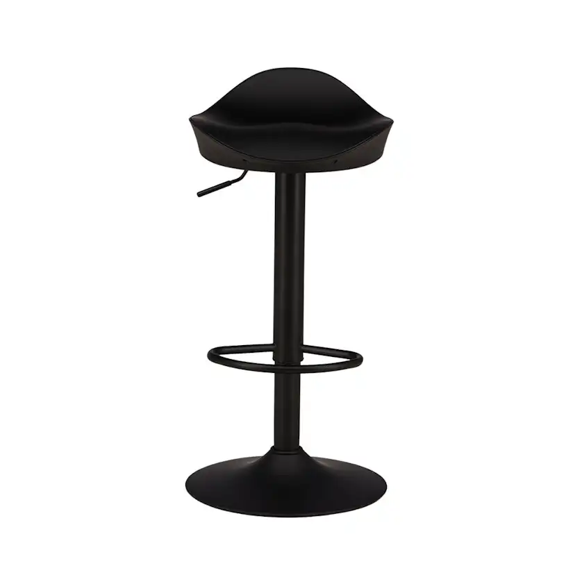 Barstol Venture Home Adesto Höj & Sänkbar Svart