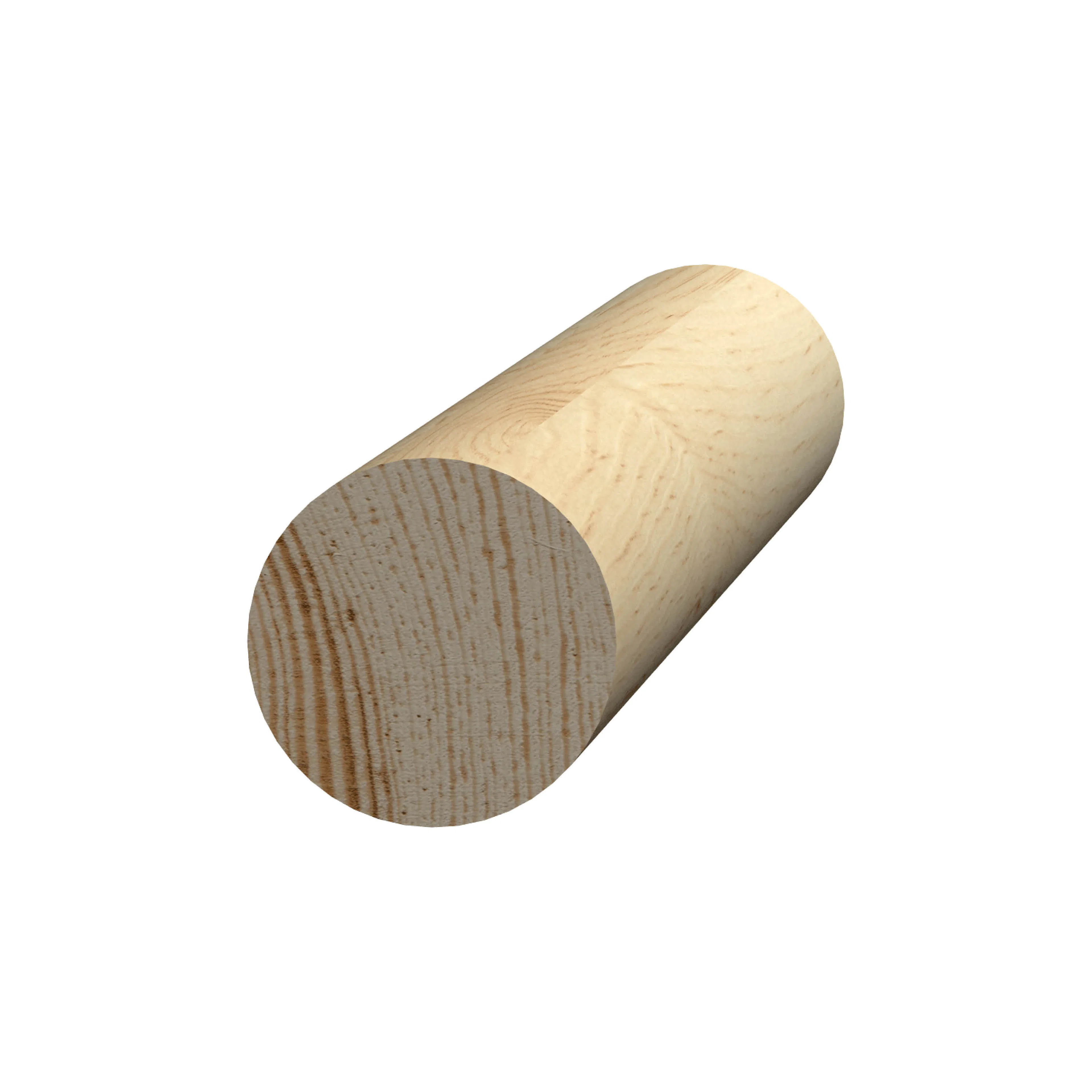 Rundstav 43x43 obehandlad Rundstav Grimslöv Trä List 12 mm Obehandlad