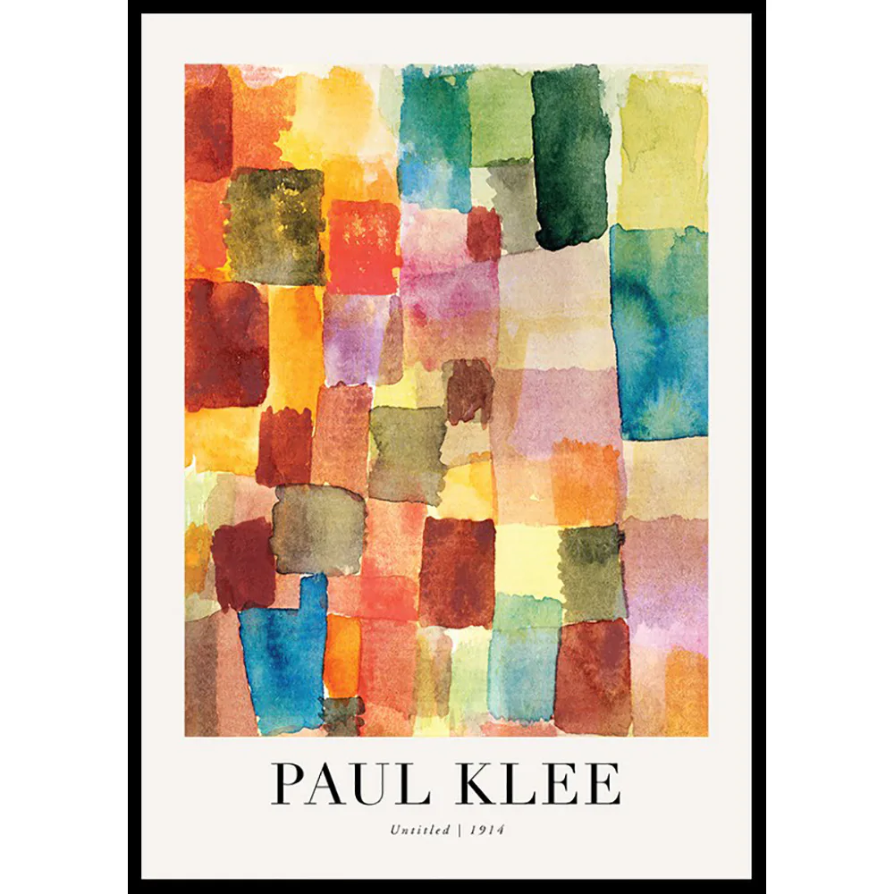 Poster Gallerix Untitled 1914 By Paul Klee