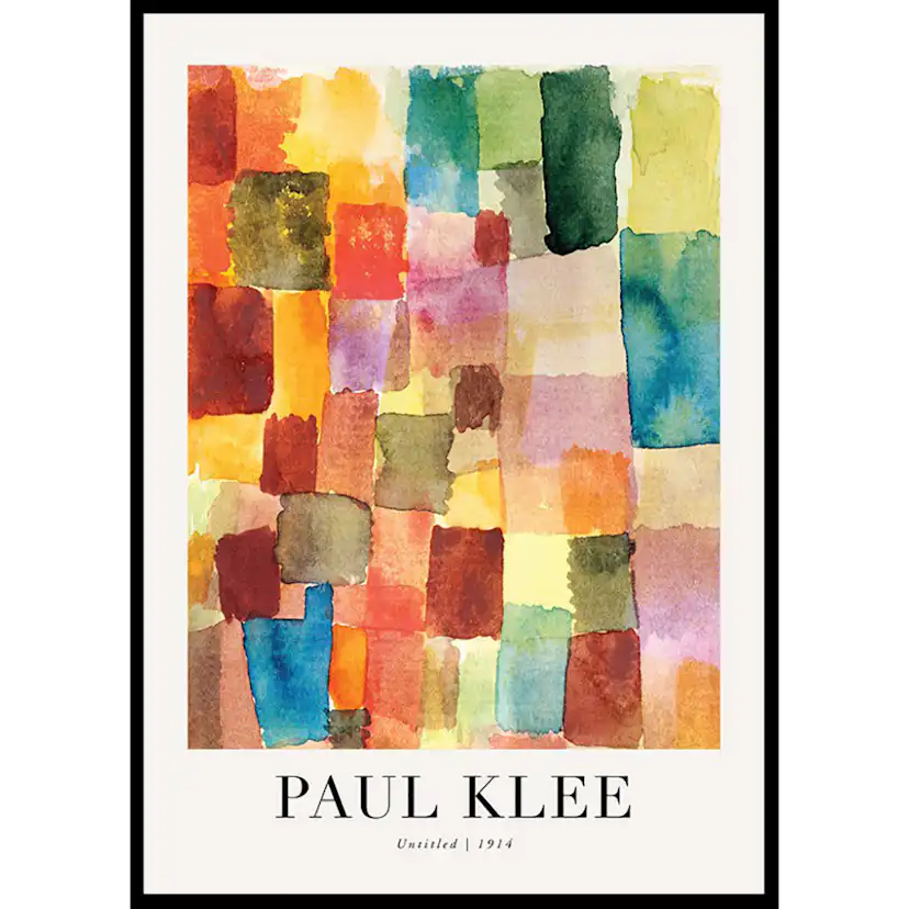 Poster Gallerix Untitled 1914 By Paul Klee