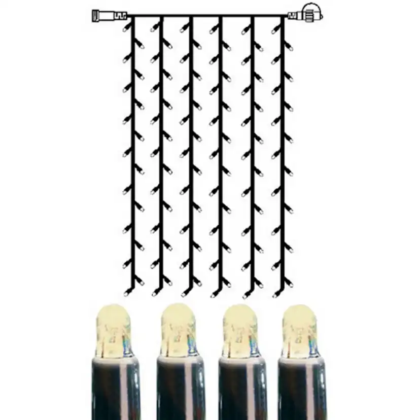 Ljusgardin Extra System LED 102L