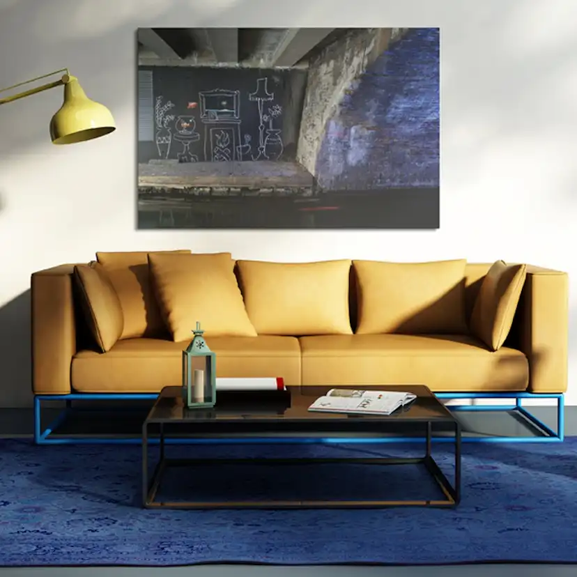 Tavla Arkiio My Own Piece Of Floor Banksy 60x40