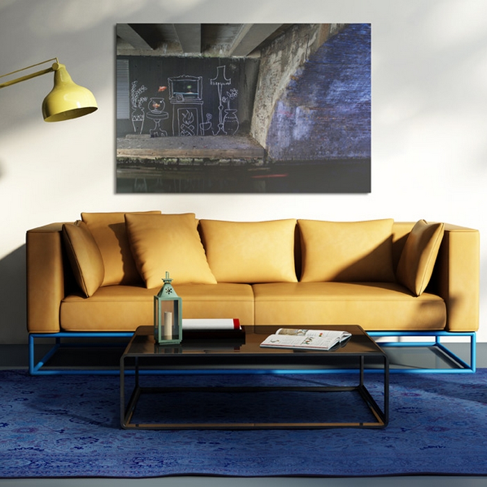 Tavla Arkiio My Own Piece Of Floor Banksy 60x40