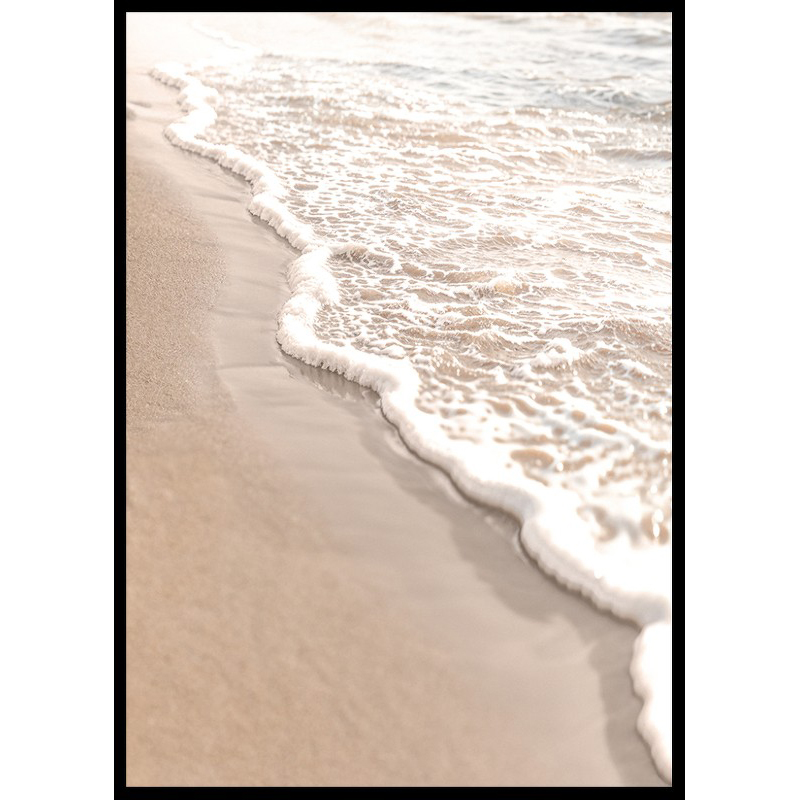 Poster Gallerix Coastal Foam Embrace