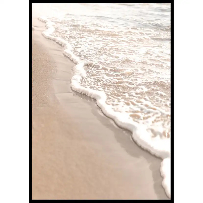 Poster Gallerix Coastal Foam Embrace