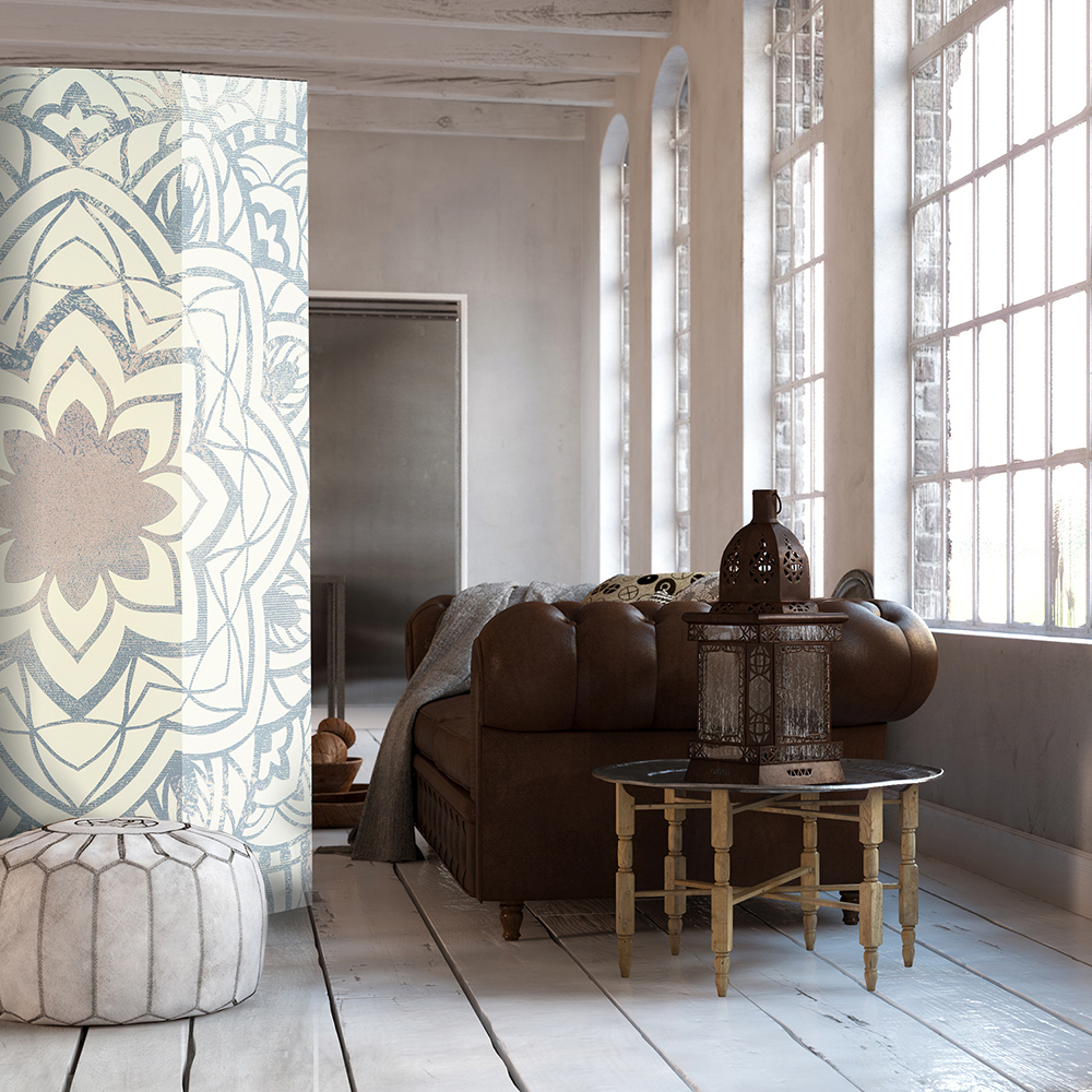 Rumsavdelare Arkiio Winter Mandala 135x172 cm