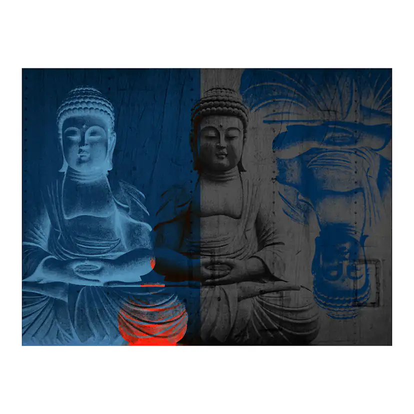 Fototapet Arkiio Tre Inkarnationer Av Buddha