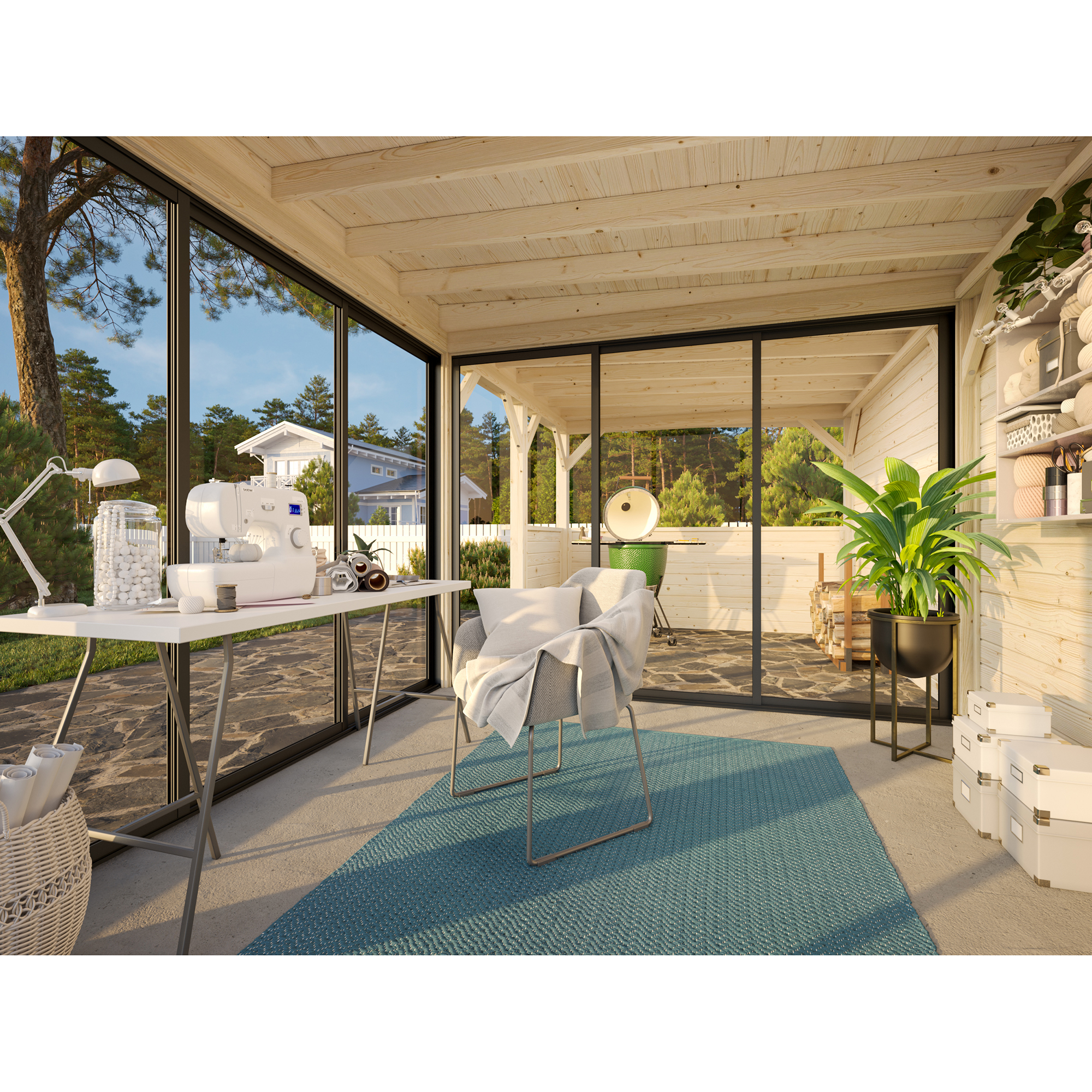 Uterum Palmako Lenna 16,6 m2 Set 408 Slide