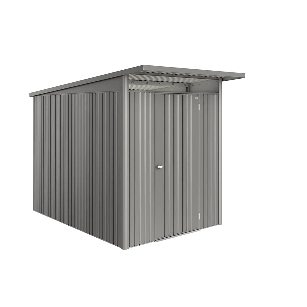 Redskapsbod Biohort Avantgarde Eco A3 Metallic Kvartsgrå Standarddörr