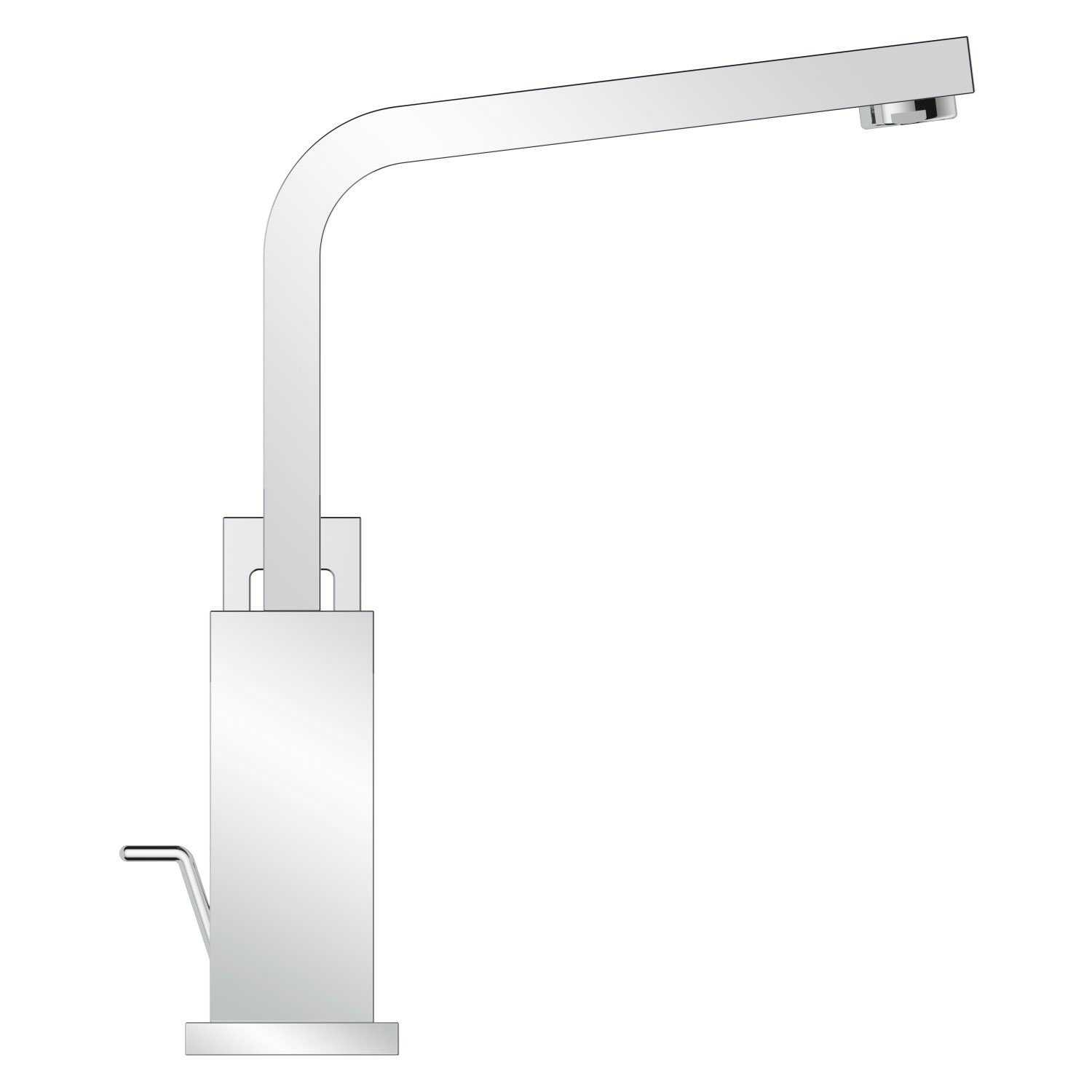 Tvättställsblandare Grohe Eurocube 23135 Med Lyftventil Med EcoJoy