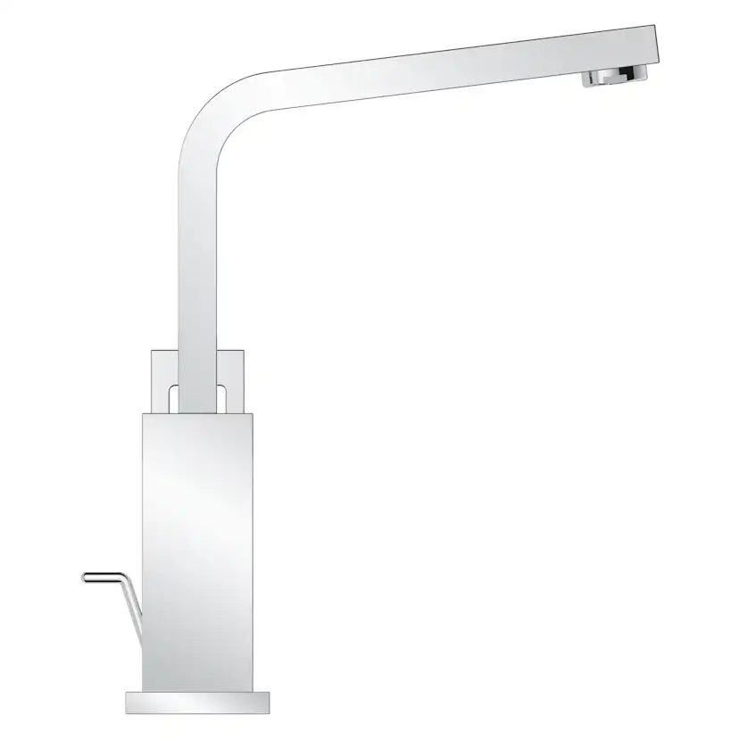 Tvättställsblandare Grohe Eurocube 23135 Med Lyftventil Med EcoJoy