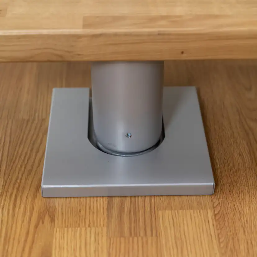 DUBLIN ek steg rak pearl grey CLASSIC II räcke 11T 61cm Grå, LxB: 1750x610 mm